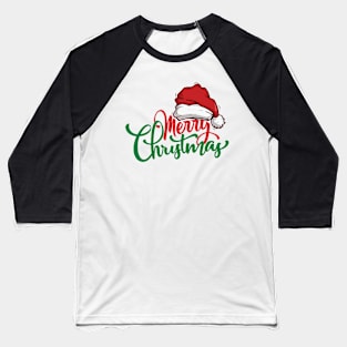 Merry Christmas Santa Claus Baseball T-Shirt